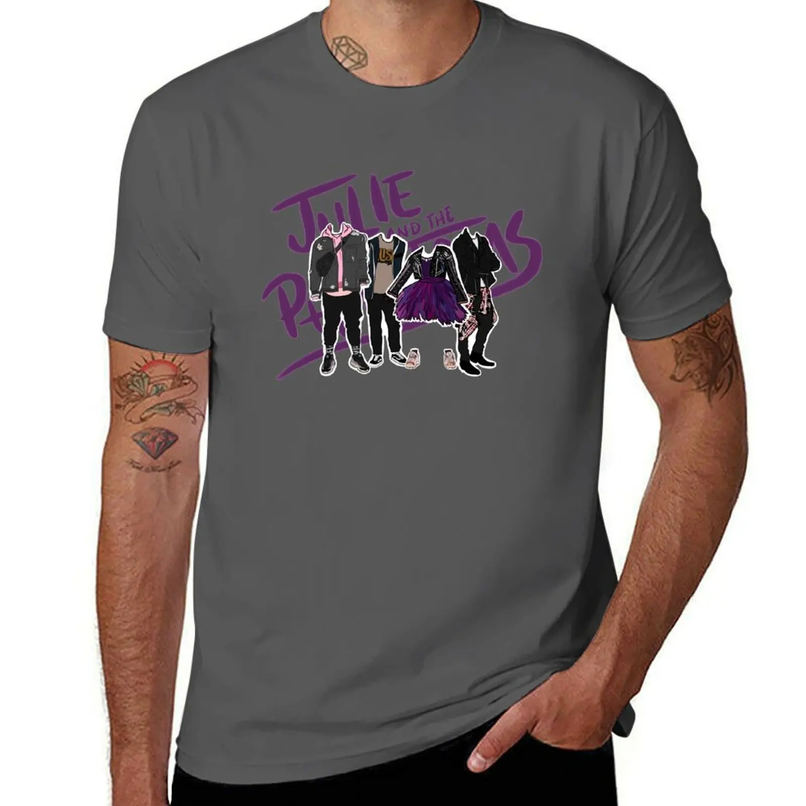 

phantoms and the julie T-Shirt Basic Regular Fit Casual T-Shirt