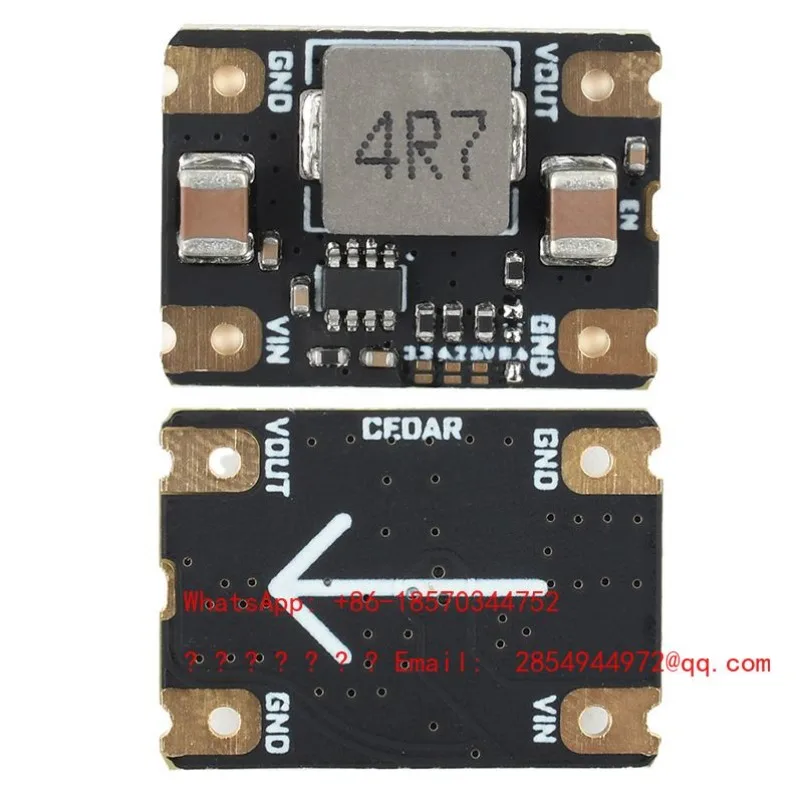 DC-DC Buck Power Module Input DC6.5-16V To DC3.3V/4.2V/5V/8.4V Fixed Output