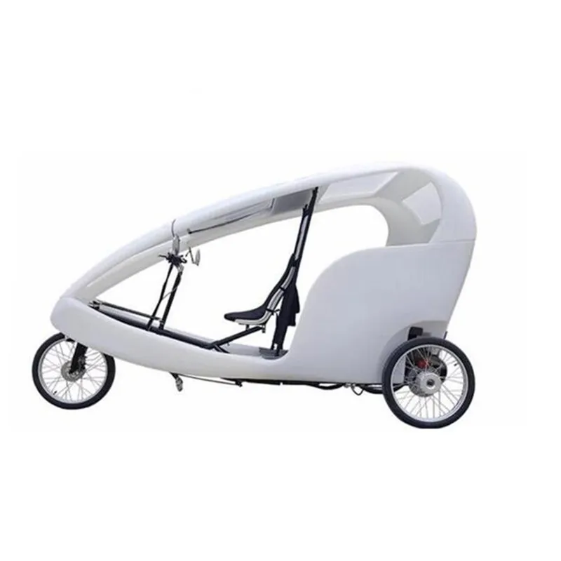 Tendenze elettrico adulto triciclo mobilità Scooter Mini Tuk Tuk Car Science designen Trike Taxi risciò veicolo 3 ruote bici