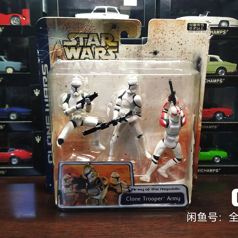 

Hasbro Original STAR WARS Action Figure Clone Trooper Army Out-of-printed Joints Movable 3.75-inches Figure Model Box Toys