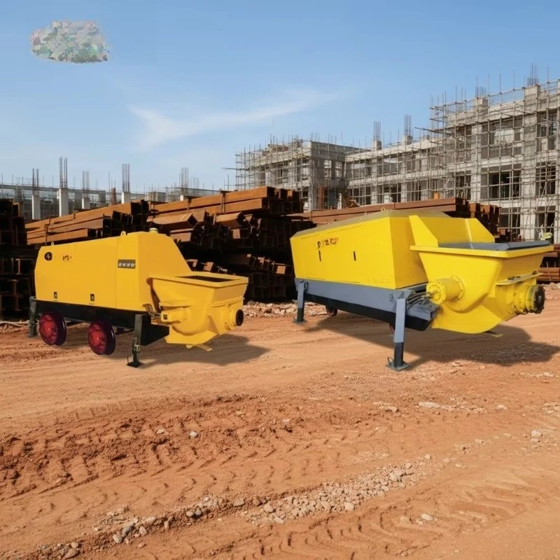10m³/h Secondary Structure Concrete Pump 380V 7.5kW Wall Column Pouring Mortar Pump