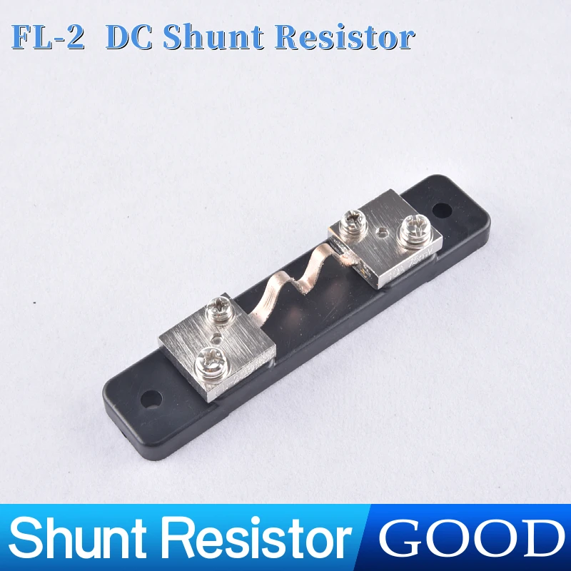 CG FL-2 Shunt 1A 2A3A5A10A20A30A 40A50A 75A100A 75mV DC Manufacturer With Base Ammeter Current Shunt Resistor