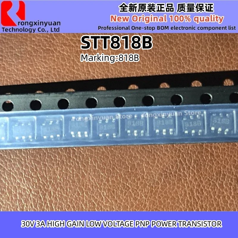 10 قطعة NSS35200MR6T1G NSS35200 QS6M3TR QS6M3 TR M03 STT818B 818B YB1300ST26S500 TBA YB1300ST26S SOT23-6 100% جديد وأصلي