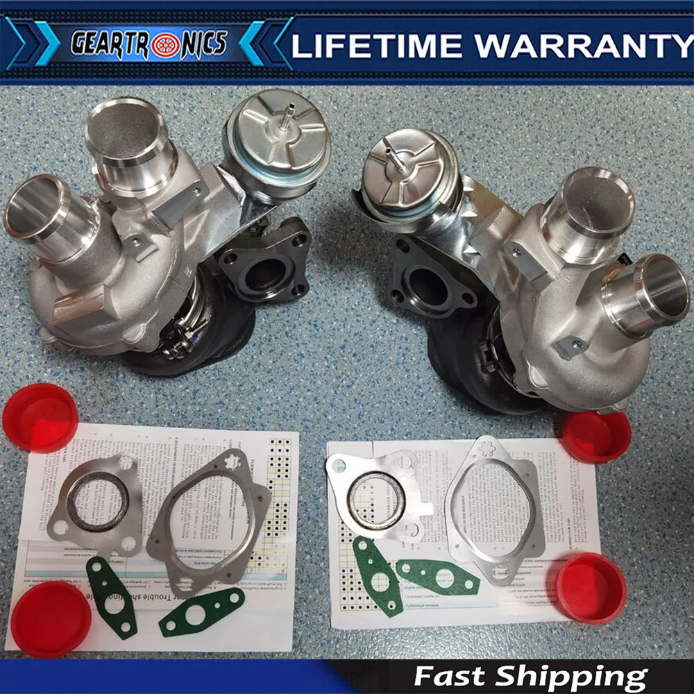 2 Left +Right Turbo For 2013-2016 Ford F150 F-150 V6 3.5L Ecoboost Turbocharger