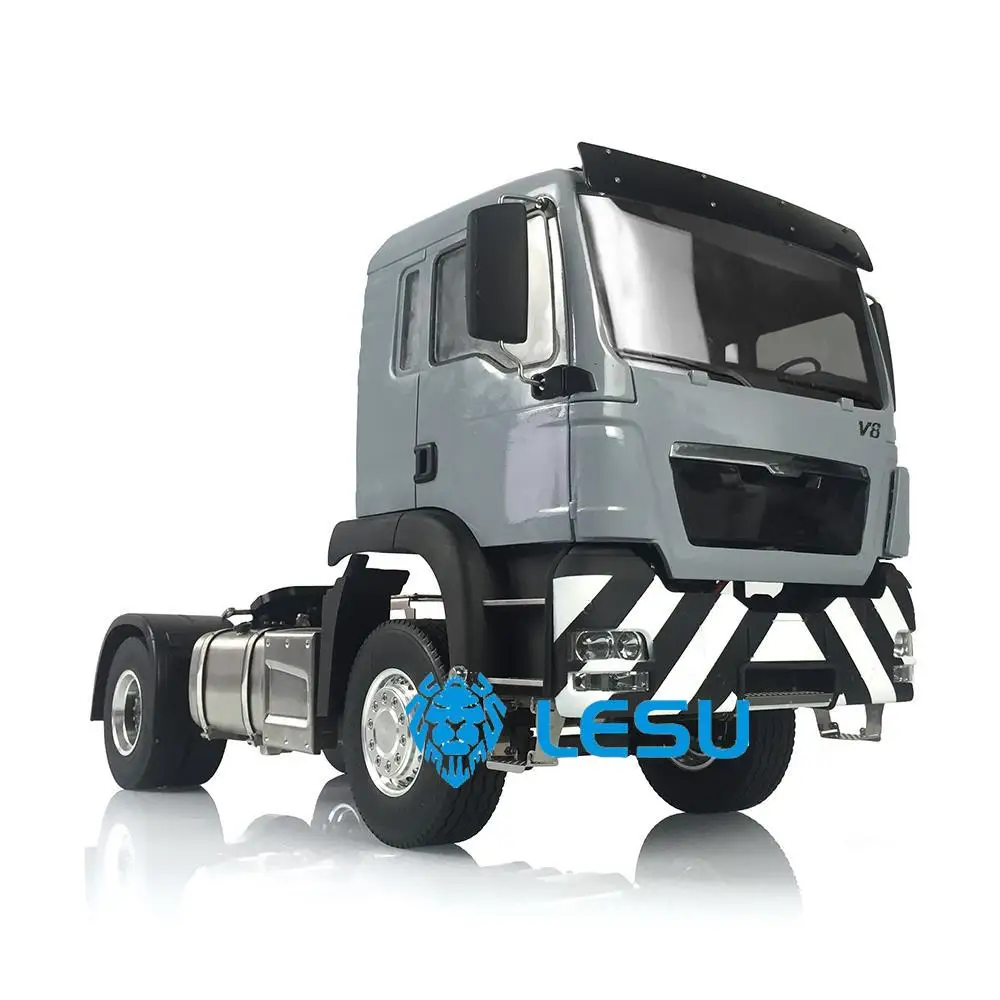 

LESU 1/14 TGS 4*2 Radio Control Tractor Truck Metal Chassis Model Motor Painted Cabin Outdoor RC Heavy Machine Toys