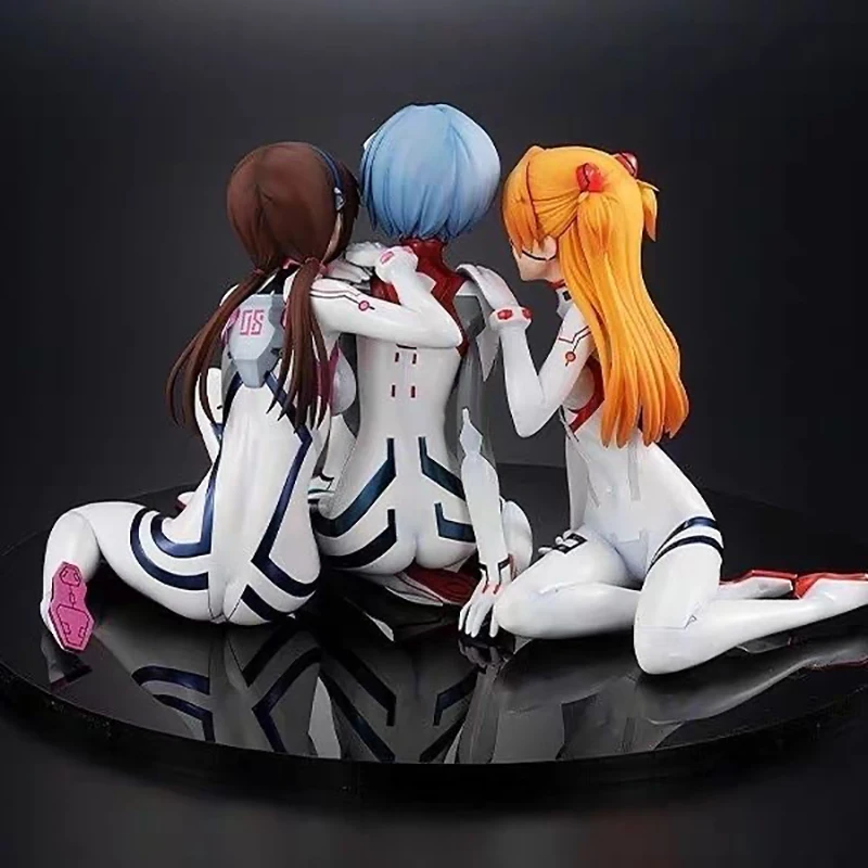 Anime EVA Ayanami Rei Action Figures NEON GENESIS EVANGELION Asuka Langley Soryu Makinami Figure PVC Ornaments Model Toys Gifts