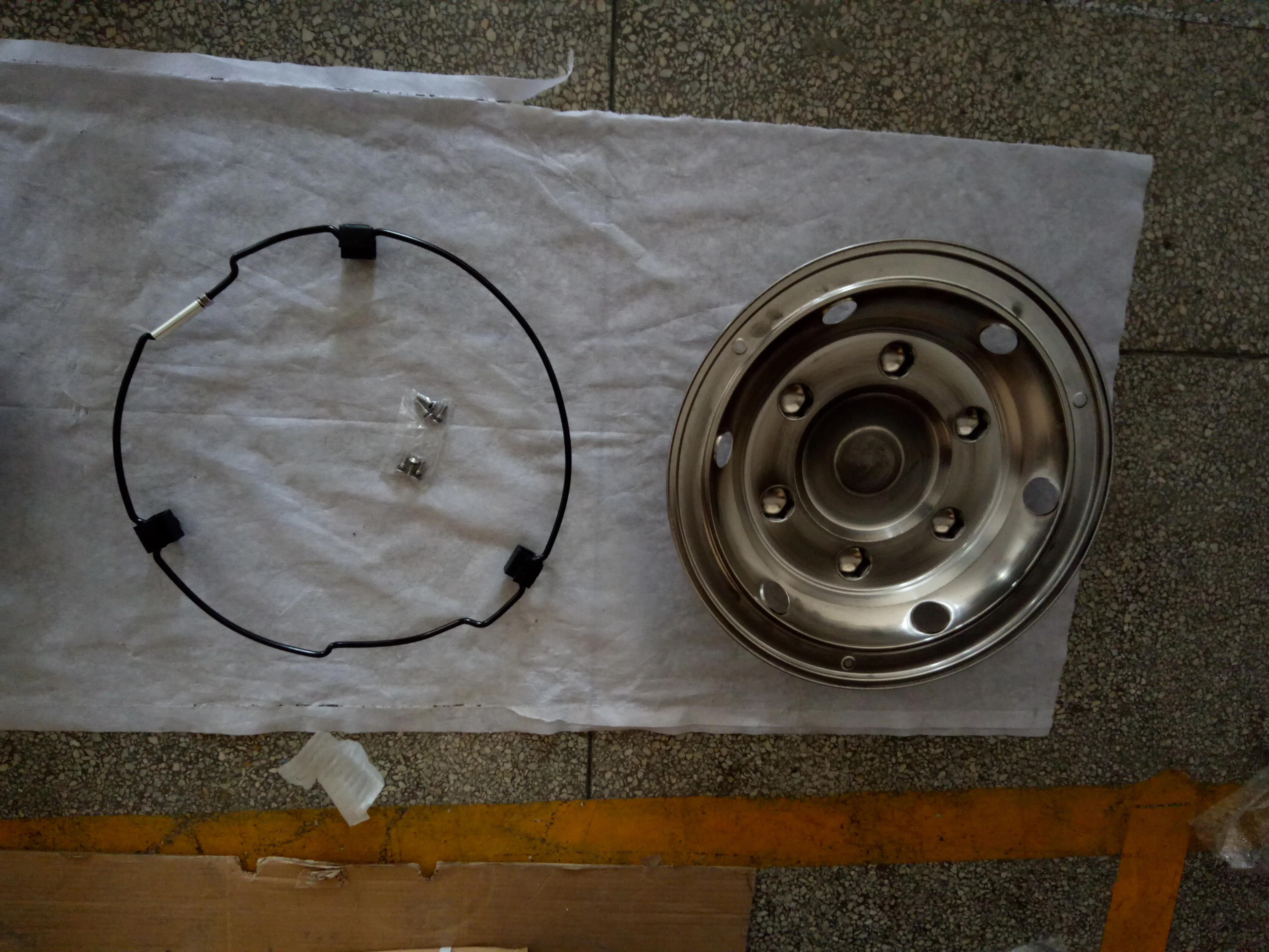 ملحقات مدرب الحافلة 17.5 غطاء عجلة خلفي فاخر للحافلة HC-B-50010 #3