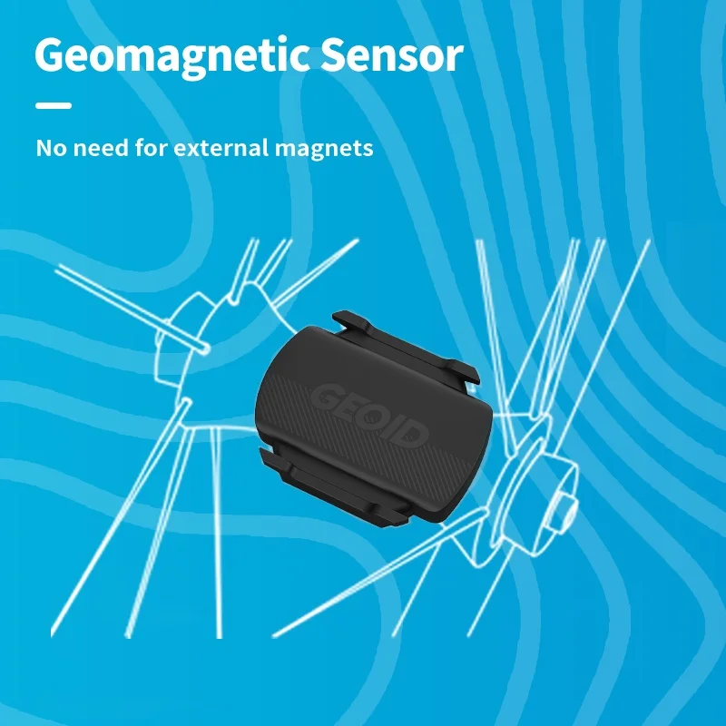 GEOID CS600 مستشعر إيقاع السرعة ANT + بلوتوث لركوب الدراجات اللاسلكية دراجة الكمبيوتر الطريق الدراجة الجبلية لـ GARMIN IGPSPORT Bryton MAGENE