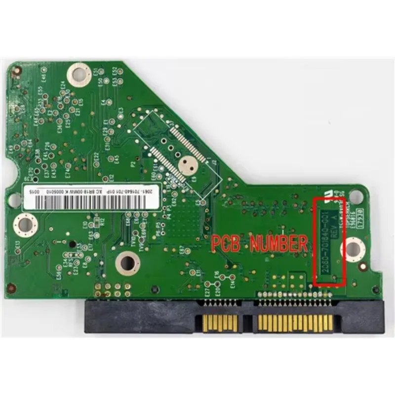 2060-701640-001 REV A / Hard Disk Circuit Board / 2060 701640 001 / 2061-701640-300 , 701640-700