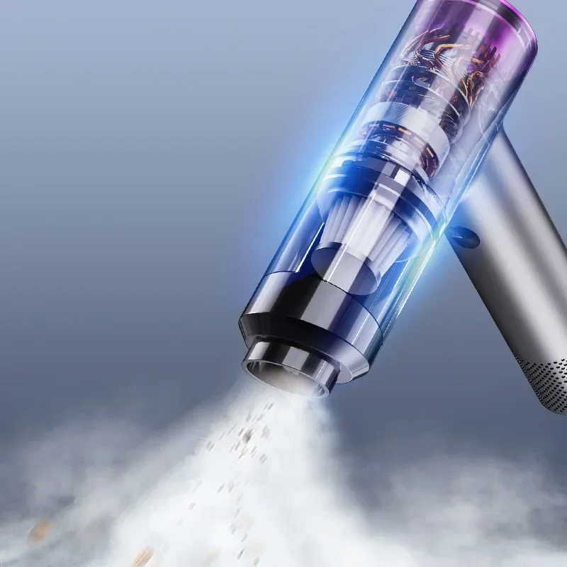 Car vacuum cleaner, brushless vacuum cleaner, rechargeable high-power dust blower