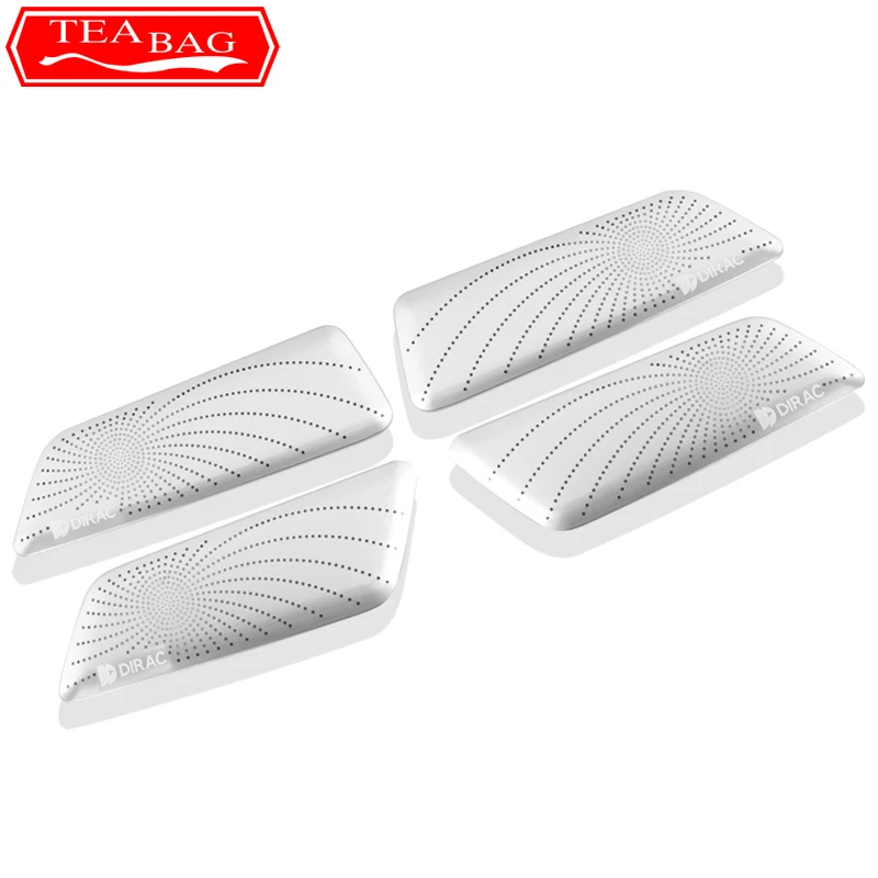 For BYD Seal U Sealion 6 Song Plus 2024 Car Styling Door Speaker Cover Sticker Stainless Steel Horn Frame Auto Accessories