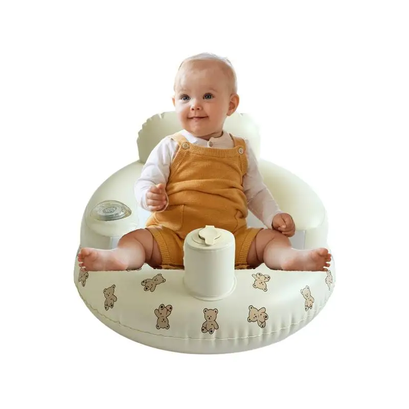 

Надувное сиденье для малышей, надувное напольное сиденье для малышей, встроенный воздушный насос, напольное кресло для пляжной кровати, травы, дома, ванной комнаты