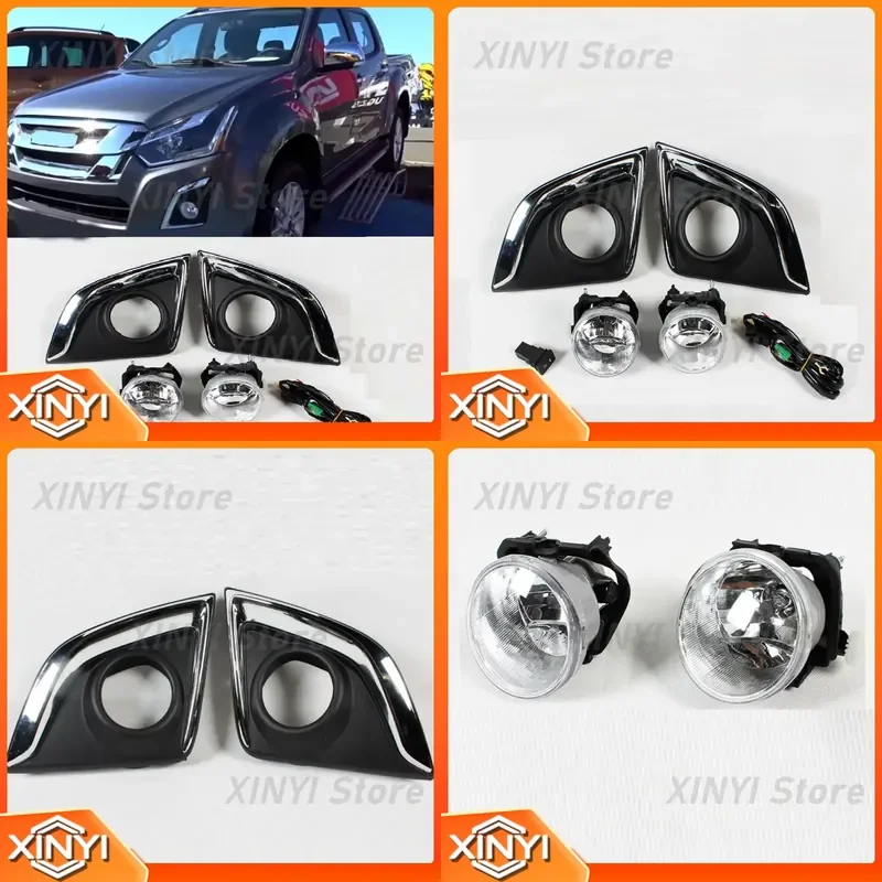 Fog Lights for ISUZU DMAX D-MAX 2015 2016 2017 2018 2019 Foglight Lamp