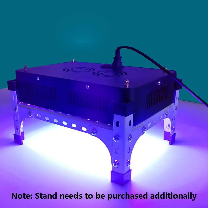 High intensity air-cooled 395nm 365nm LED UV lamp UV light curing lamp for ink oil painting glue resin screen printing curing