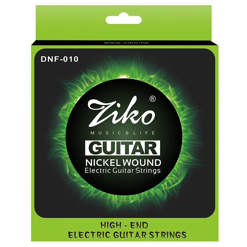 

ZIKO DNF-010 Electric Guitar StringsNickel Wound Hexangon Alloy Core Guitar String Electric Guitar Stringed Parts Accessories