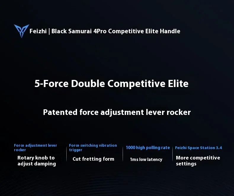 Controller da gioco Vader 4 Pro Innovazione wireless Tirgger commutabile in forza Supporto PC/NS/Mobile/TV Box Gamepad