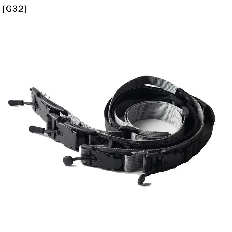 1 Set Adjustable Shoulder Strap Backpack Magnetic Chest Pack Strap Outdoor Camping Tactical Bag Strap Accessories[G32]