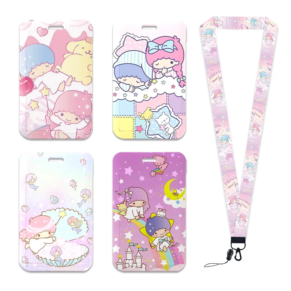 Sanrio Cute Cartoon Characters Phone Lanyard Simple Style Neck Strap Lanyards ID Badge Card Holder Keychain Cellphone Strap