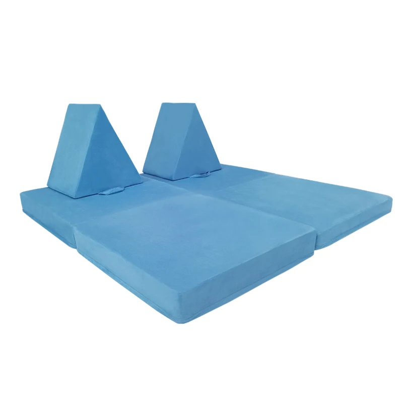 Multifunctional child sleeper floor foldable soft foam sofa come bed for kids