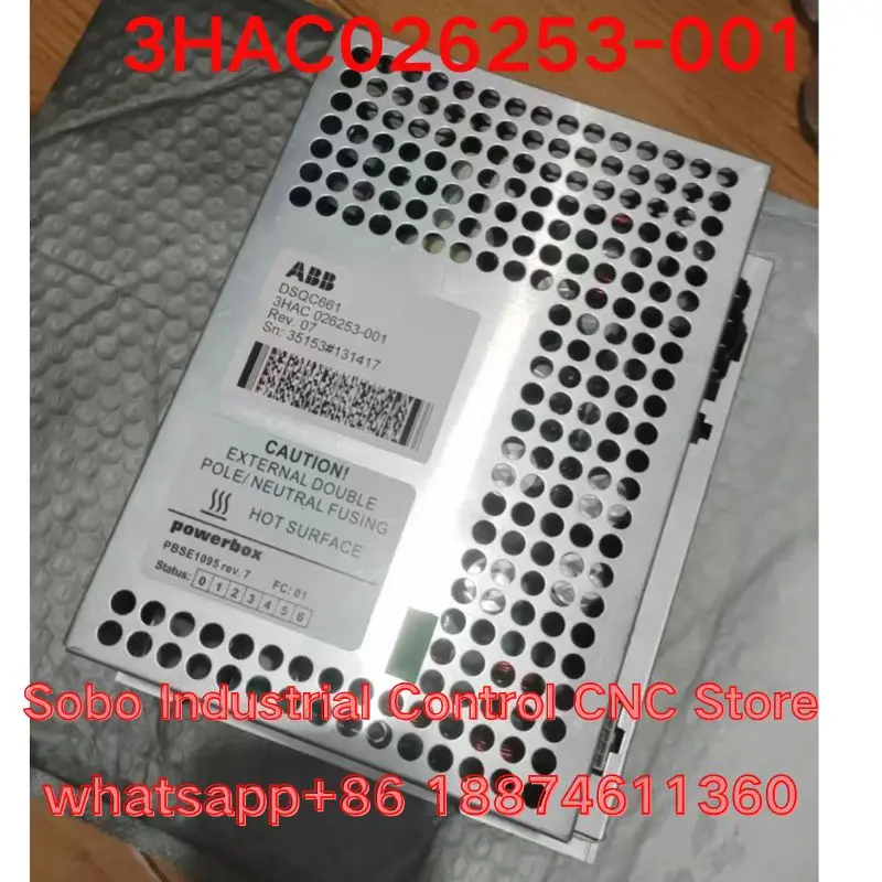 Second-hand tested OK Robot power module DSQC661 3HAC026253-001   Contact me for a discount