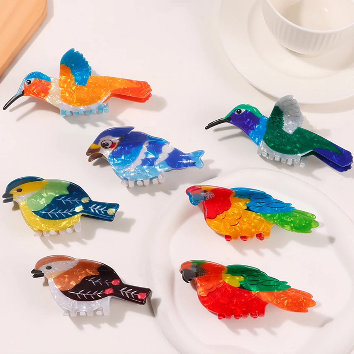 1PC Pvc Cute Bird G…