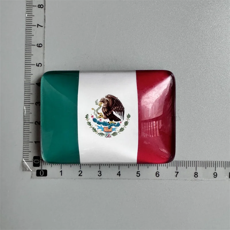 Argentina  Mexico India Canada Sweden Cuba Spain New York Norway North Korea Iceland Shanghai Glass Refrigerator National Flag - view 5