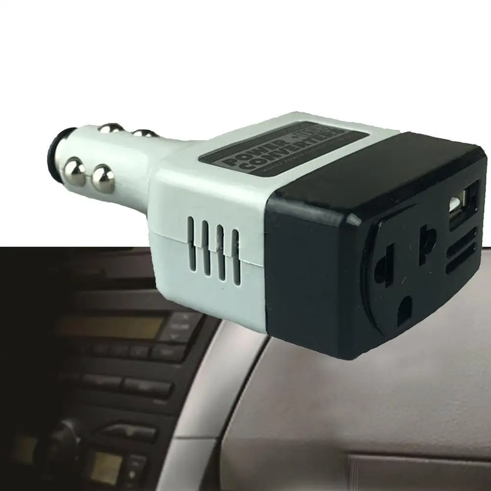 Universal Car Power Inverter Adapter Power Converter Charger Multifunctional Voltage Converter USB Charger Car Accessories