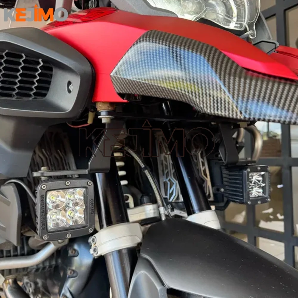 

R1200GS R1250GS Fog Light Led Bracket FOR BMW R1200 GS LC ADV R 1250 GS Adventure GSA 2014-2023 Auxiliary Lights Holder Support