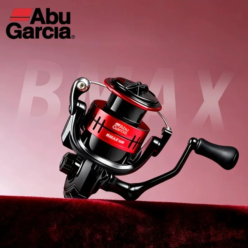 Abu Garcia Angelrolle, maximale Bremskraft 18 kg, Spinnrolle mit Metallspule, Angelrolle, Angelzubehör – Detail 1