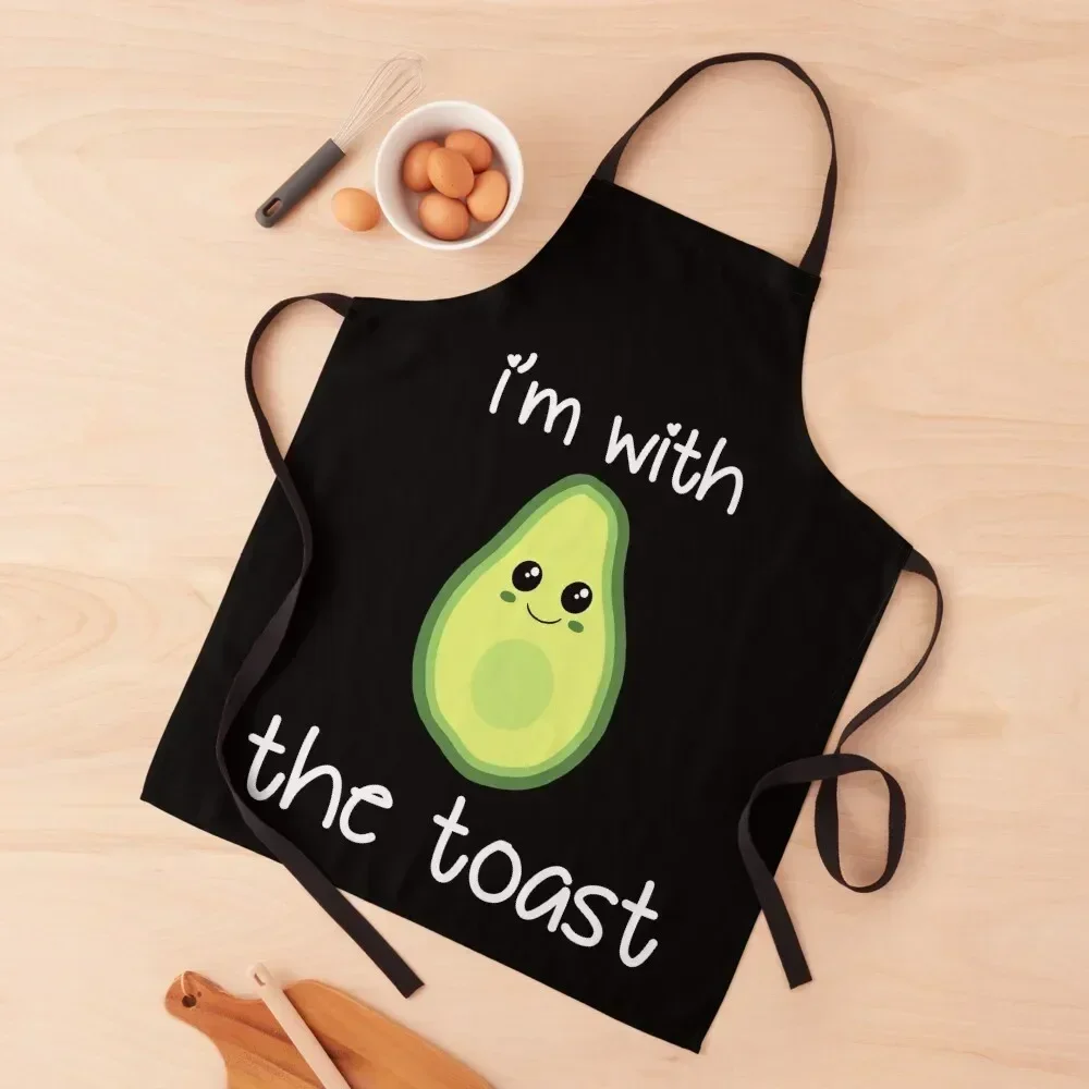 

I'm with the Toast Apron women's kitchens cooks clothes Apron