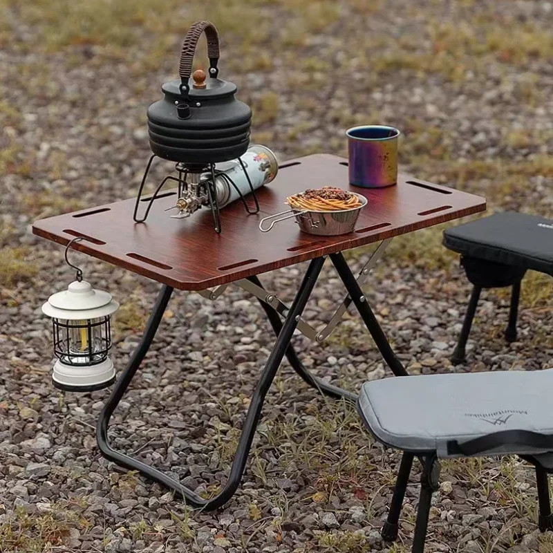 Mountainhiker Outdoor-Camping-Schmettertisch, tragbarer Tisch und Stuhl, Klapptisch, hochwertige