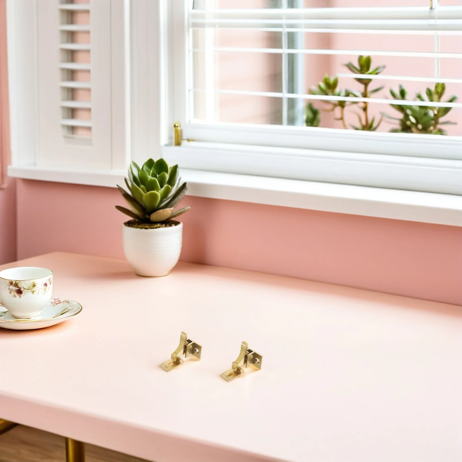 

4Pcs Brass Anti-Theft Window Lock Bird Style Spring Latch Pin Security Sliding Door Heavy Duty Elbow Latch Door Clasp