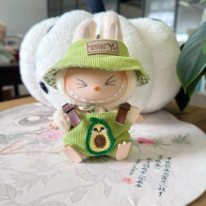 

[Clothes only] First and second generation blind box rabub doll clothes LABUBU sitting party cartoon fruit set cute