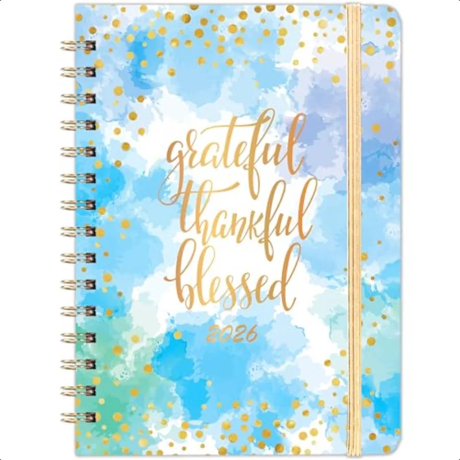 

2026 Planner Weekly Monthly Planner 2026 with Tabs January 2026 December 2026 6.3 x 8.4 Hardcover with Back Pocket + Thick Pape