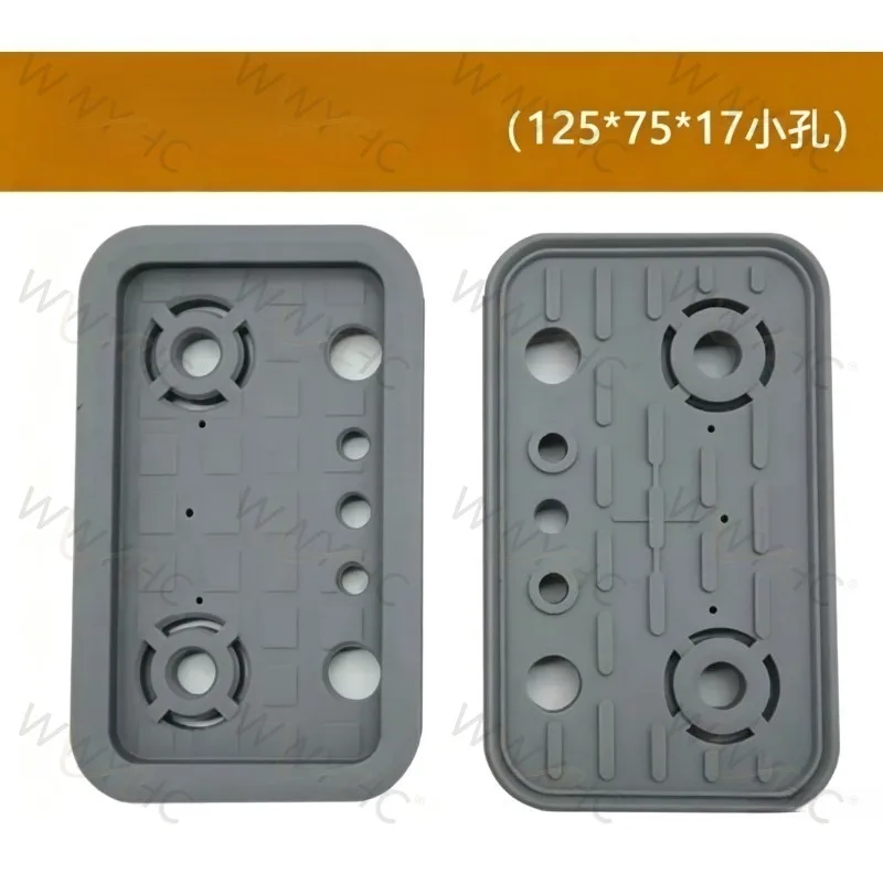 Rubber Suction Block Pod for CNC Machining Center 140‑115‑17mm 125‑75‑17mm Machine Accessories