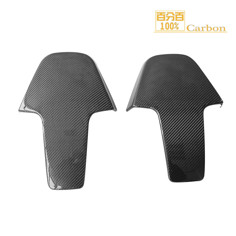 2pcs Dry Carbon Fiber Seat Back Cover For BMW G82 M4 G80 M3 2020up