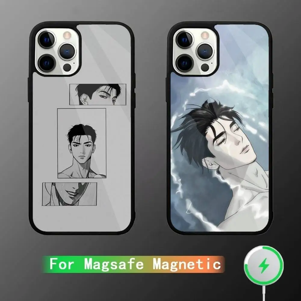 

Joo Jaekyung Phone Case For iPhone 16,15,14,13,12,11,Pro,Max,Plus,Mini,SE New Magsafe Magnetic Wireless Charging
