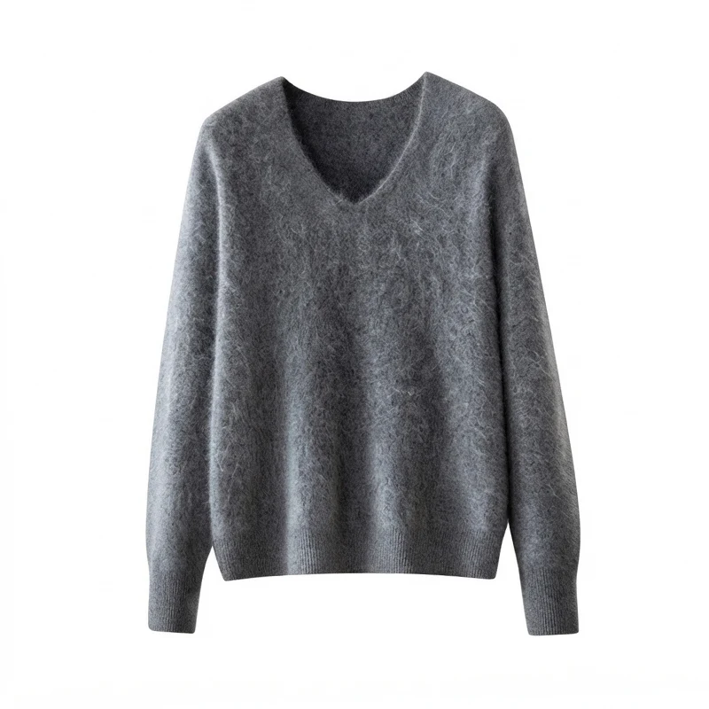 Dark grey V