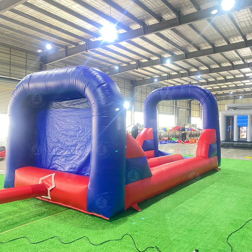 Langlebige und einfach zu installierende aufblasbare Bowlingbahn für Unterhaltung und Partyspiele im Hinterhof