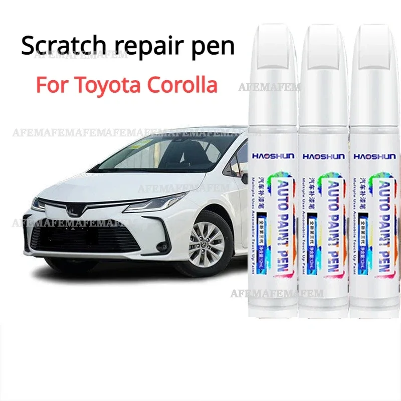 Car Paint Repair Pen Dark Blue Mica Paint Scratches Repair Tool Super White Toyota Corolla  Paint Pen For Toyota Corolla