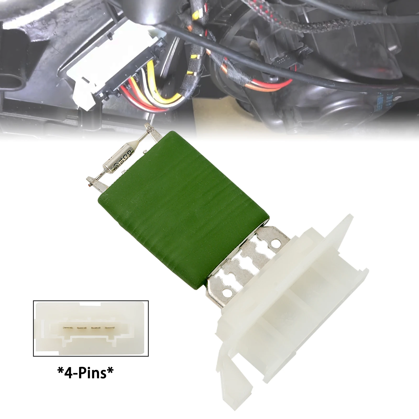 HVAC Heater Blower Motor Fan Air Conditioning Resistor For VW MK5 6 Touran Tiguan EOS Beetle Caddy CC Audi A3 Q3 Car Accessories