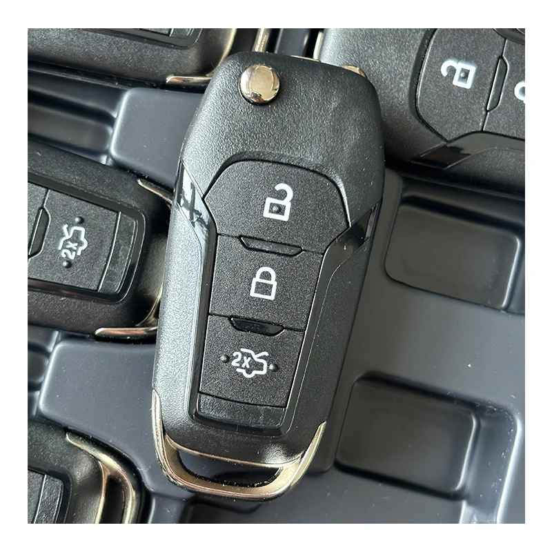 3 Knoppen Auto Afstandsbediening Sleutelhanger 434 Mhz ID49 Chip Originele Nieuwe Voor Ford KA Mondeo Glaxy S-Max Ranger f150 DS7T-15K601-BF