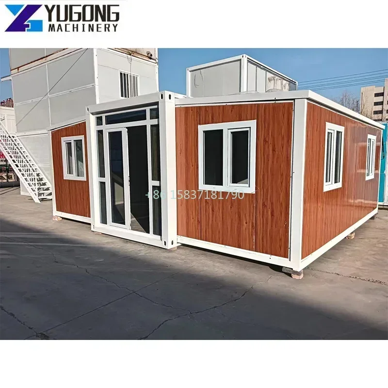 Modular 20ft Mobile Container House Public Toilet Welded Prefab Home Container House Site Office Storage Sheds Garden Houses