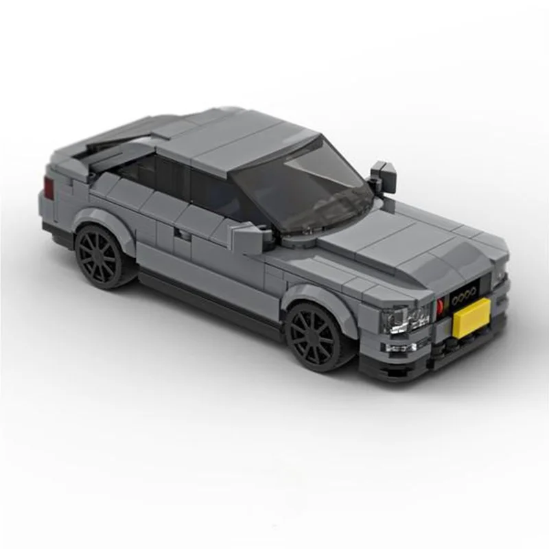 379 قطعة MOC Audiee كوبيه 4 ألوان أحمر أبيض مدينة نموذج اللبنات لعبة الهندسة المعمارية لتقوم بها بنفسك الطوب الإبداعي هدايا عيد الميلاد للأطفال #3