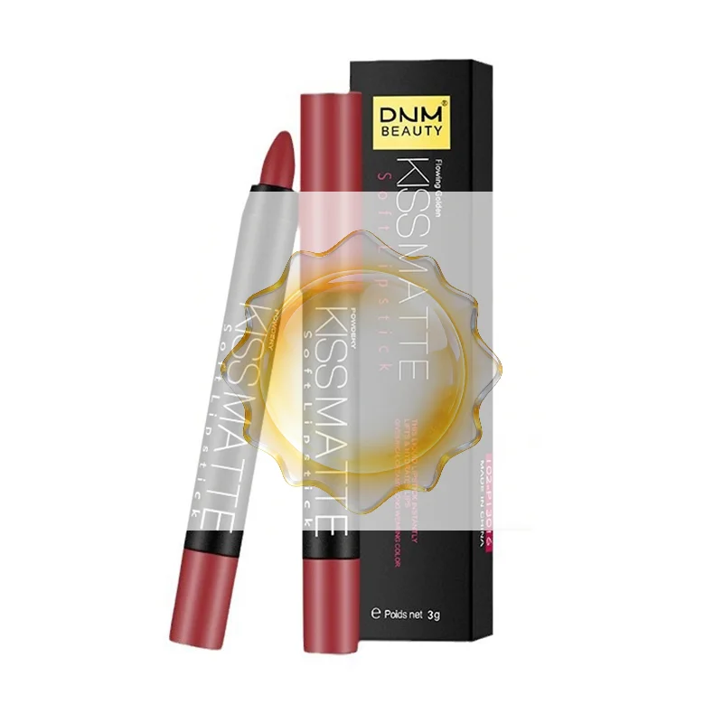 18 Colors Sexy Matte Lip Stick Lipliner Lip Liner Pencil Lasting Nude Rotatable Lipsliner Pen Set Beauty Makeup Tool Cosmetic