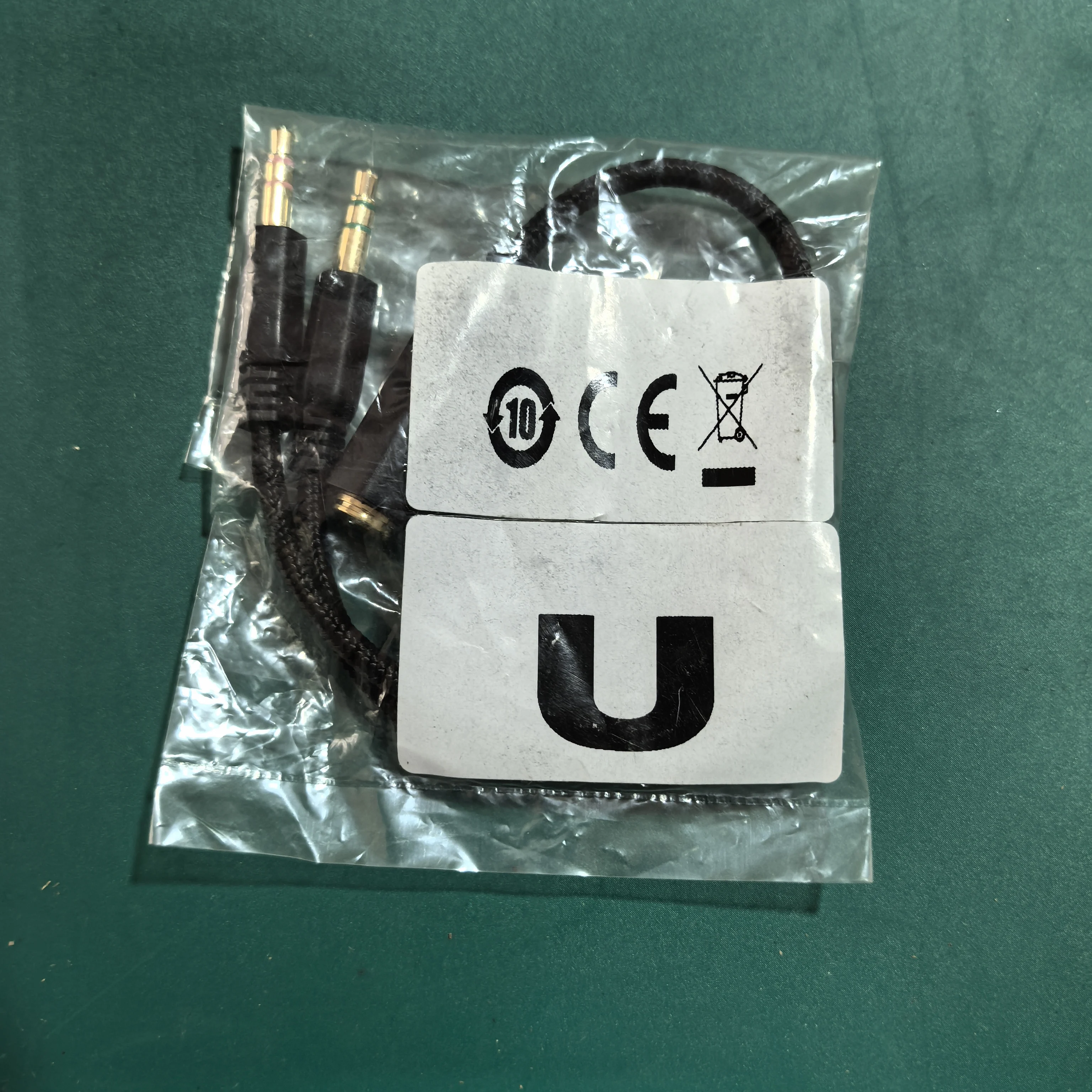 For ALIENWARE AW510H e-sports headset one point two point audio cable