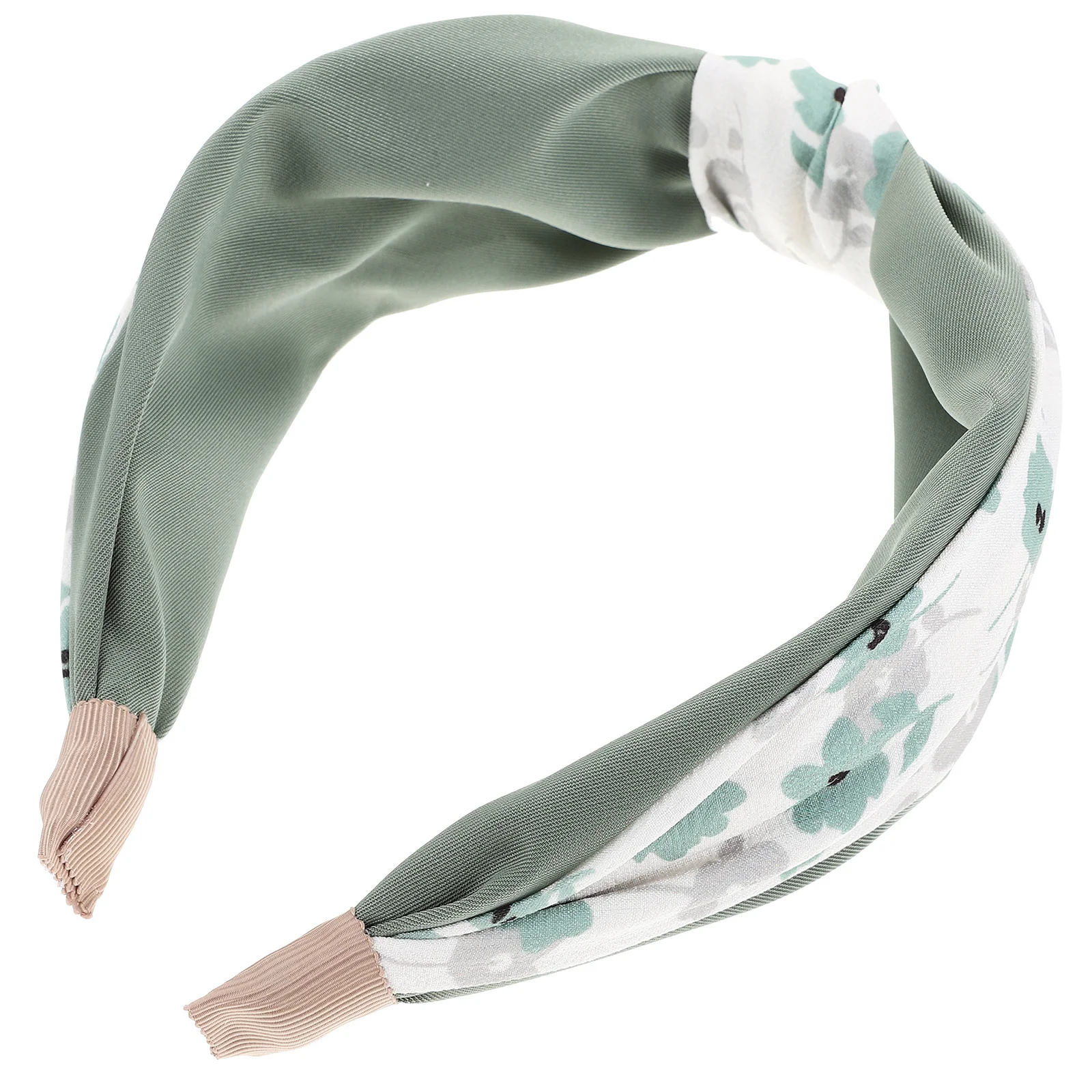 

Womens Floral Printed Headband Knotted Hairband Elegant Fashion Hair Accessory Party Wear Comfortable Headbands