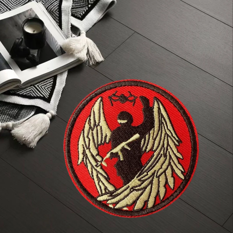 

Patch Military Tactical Morale Badge Embroidery Hook and Loop Backpack Clothes Decorative Accessories Sticker Armband