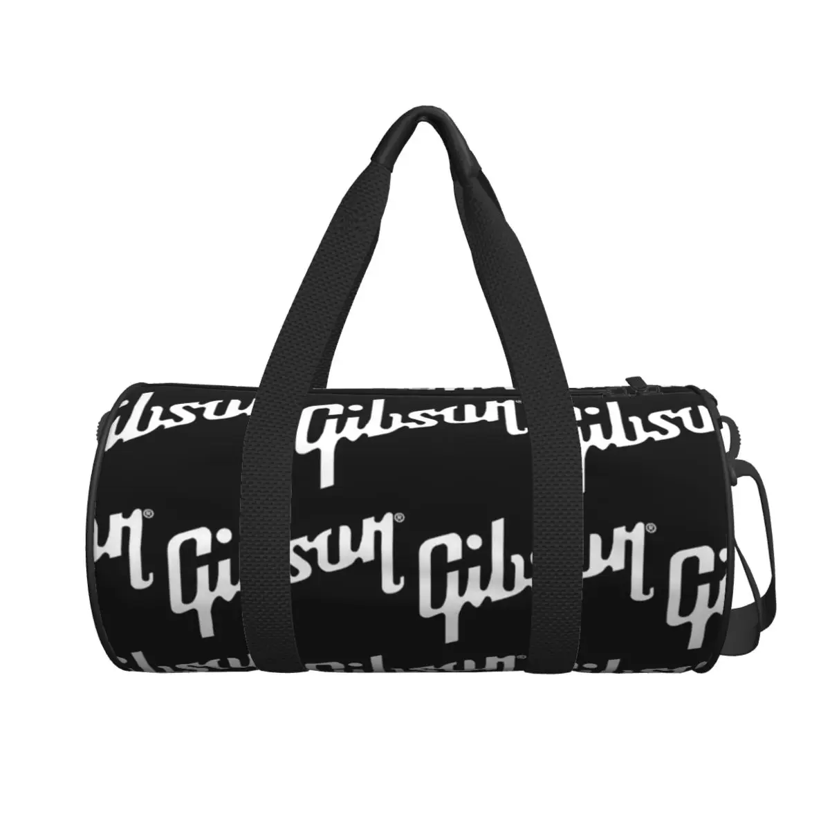 

Большая спортивная сумка с логотипом гитары Gibson, многофункциональная дорожная сумка Duffle, сумки для фитнеса