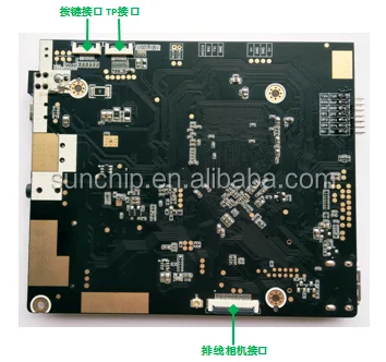 OEM/ODM Android/Linux POE Rockchip ARM 産業用開発多機能PCBAマザーボード Rk3128 メインボード